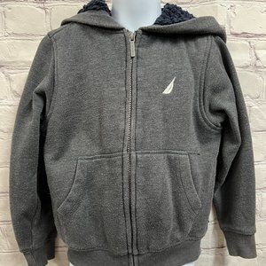 Boys Nautica Fleece Zippered Hoodie